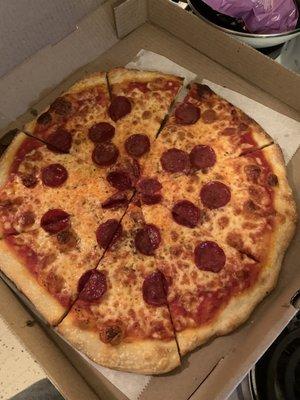 Pepperoni NY Style Pizza