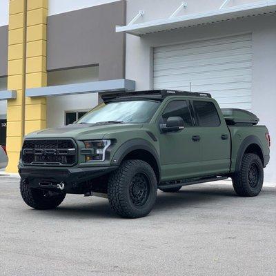 2020 Ford F-150 Hunter Green Wrap