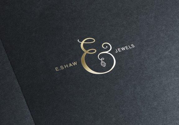 We loved designing this logo for our friends, E.Shaw Jewels.