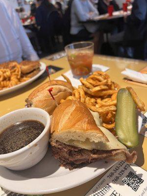 Excellent Prime Rib Dip - daily special