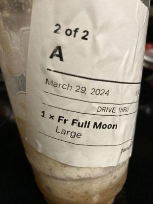 Full Moon Frappe