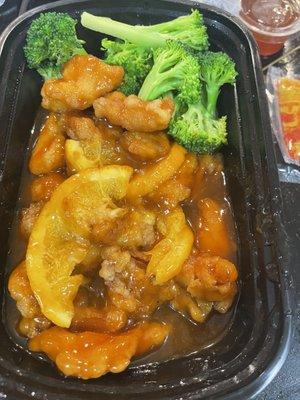 Orange chicken