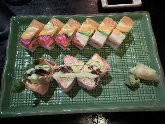 J9. Blue Crab Summer Roll and Tokyo Roll