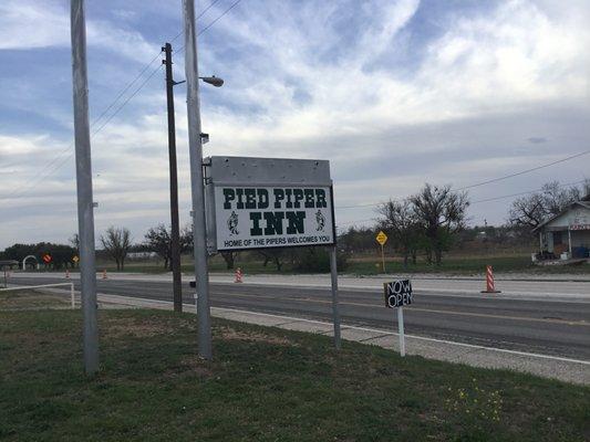 Hotel sign