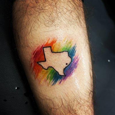 Tattoo Texas Pride ‍