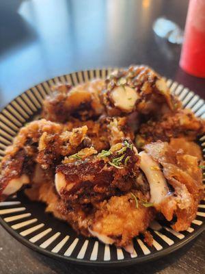 Octopus karaage