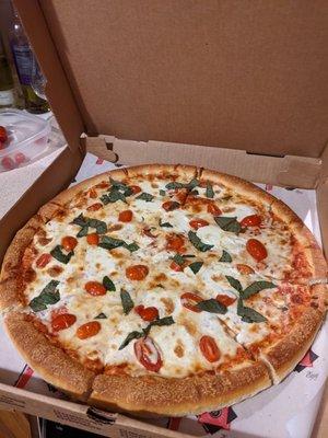 Margherita pizza