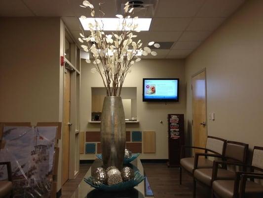 Our waiting room in our new Jacksonville Beach Gynecologist office.