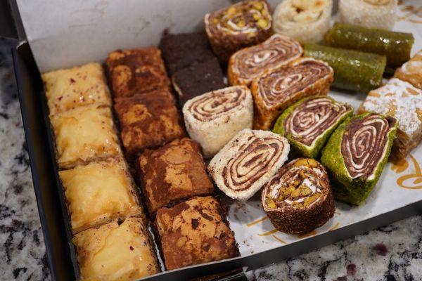 Baklava and Turkish delights