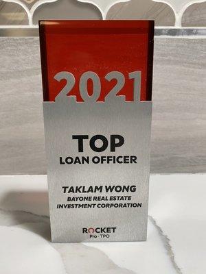 Top loan officer of 2021