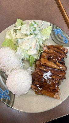 chicken teriyaki (lunch size)