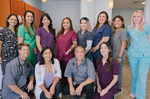 Meet some of our staff! Oahu Veterinary Clinic April 2022