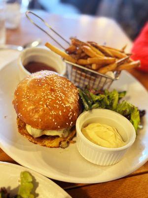 French Onion Burger