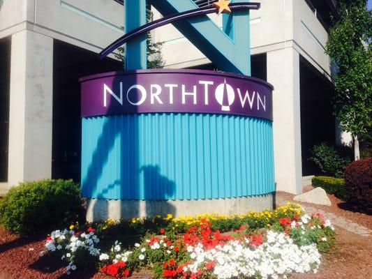 NorthTown Mall sign.