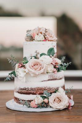 Red Velvet Naked Cake