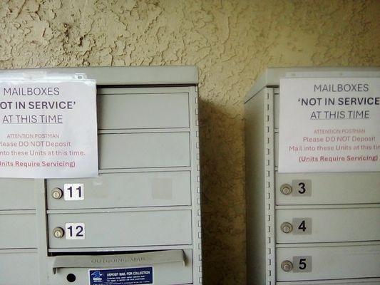 Acacia Business Center Hemet Ca - Tenant Mail Delivery is a joke  Owner refuses to fix locks on these boxes