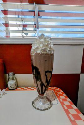 Chocolate milkshake