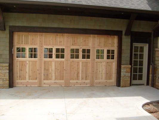 Each custom wooden door from Doors by Nalley is hand-crafted from the finest materials possible