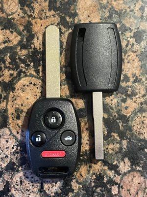 Transponder keys programmed