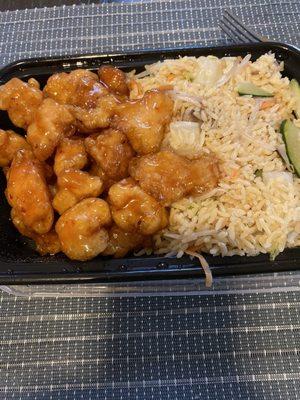 General Tso's Chicken Combo Platter