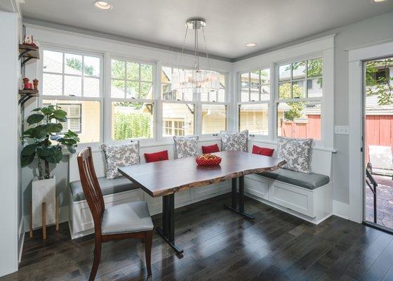 Historic Irvington Kitchen and Banquette