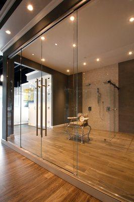 Oasis Specialty Glass offers a complete line of glass partition walls for both residential and commercial applications.