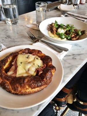 Dutch Pancake and Fried Cauliflower