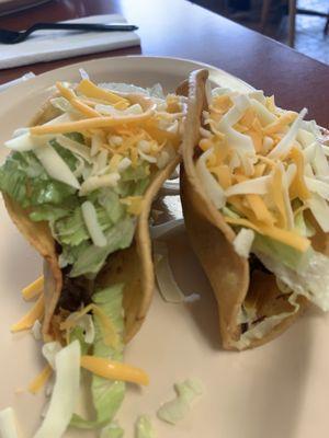 Wednesday special $1.85 per crispy taco