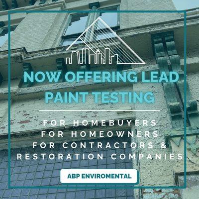 Lead-based paint inspection helps identify the presence of lead-based paint in your home, allowing you to take proactive measures.