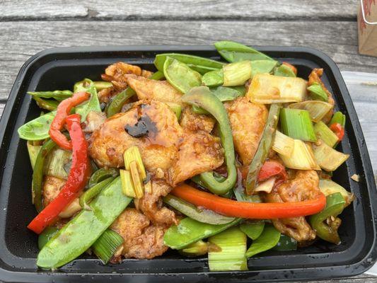 Spicy Hunan style fish fillet