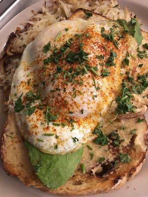 Avocado Toast with Hummus