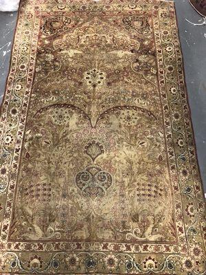 230 years old Carman shha very unique rug from Iran