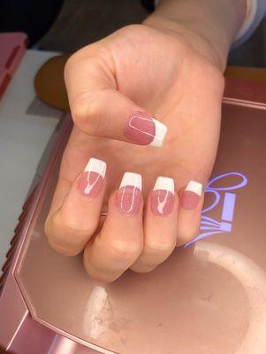 French tip nails