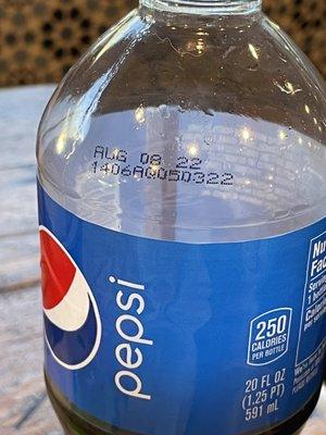 Expired soda