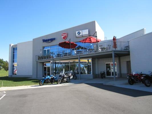 New Home of Motorcycles of Charlotte- Largest BMW-Ducati-Triumph, MV Agusta and Ural Dealership in the Southeast USA.