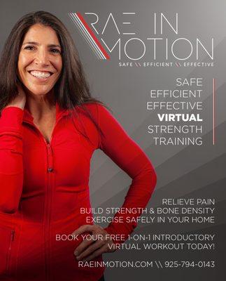 I am excited to show how easy it is to transition your personal fitness to 1-on-1 virtual