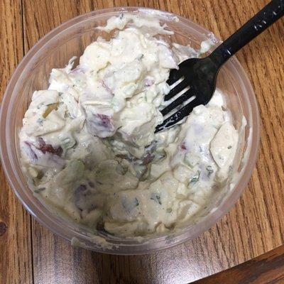 Creamy potato salad!