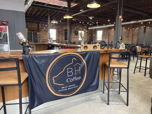 New location inside Maker's Craft Brewery