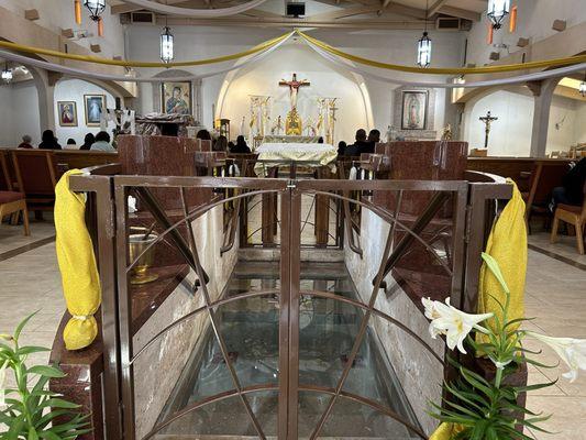 Baptismal fountain