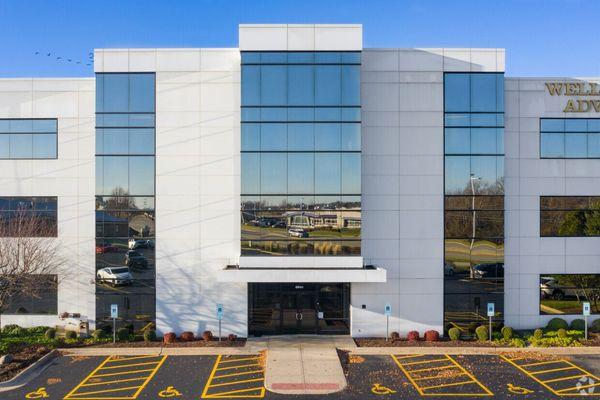 Exterior of First Midwest Group building.