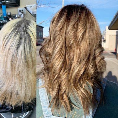 Go from washed out ice to back to yourself! Color Correction for you!