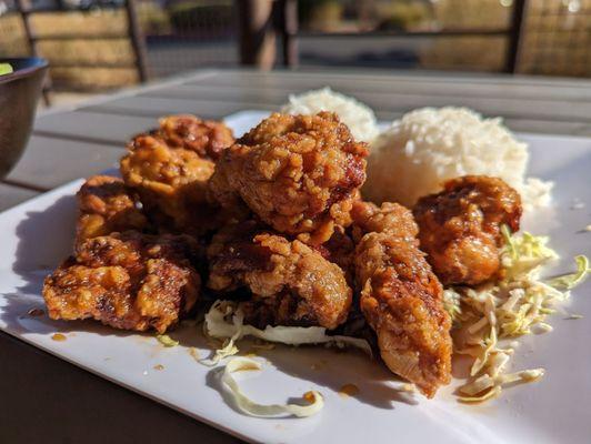 Garlic fried chicken