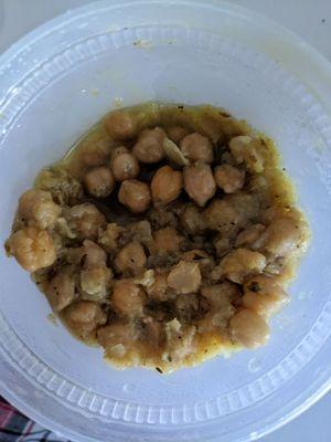 Coconut chickpeas