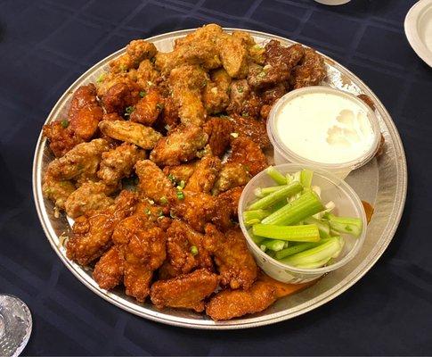 60 Piece Wing Platter