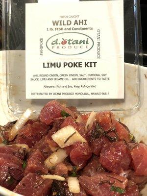 $10 ahi poke kit. Broke da mout!