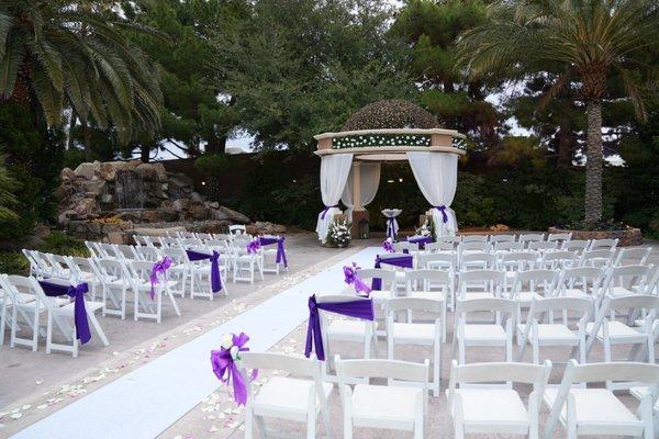 Outdoor courtyard