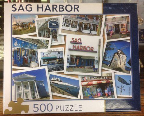 We made a Sag Harbor jigsaw puzzle! 500 pc $19.95