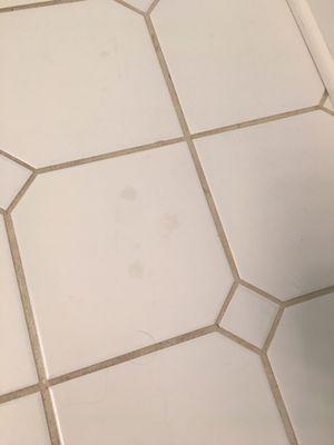 This is the bathroom floor.