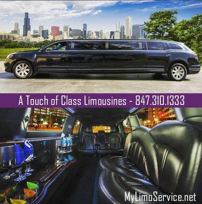 We provide "A Touch of Class" to our guest in a 8 pax limo. Reserve a vehicle today: http://www.mylimoservice.net/8-pax-limo/