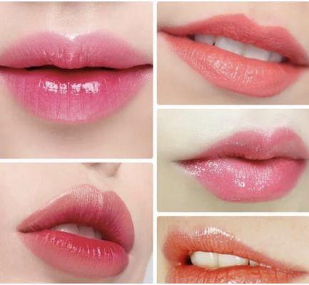 Lips tattoos with collagen